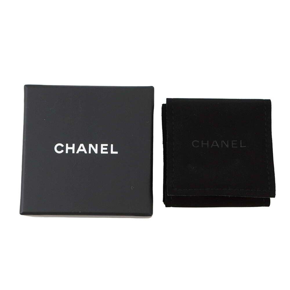CHANEL Coco Mark Star Motif Rhinestone Metal Earrings B24C ABC823 - Picture 11 of 11